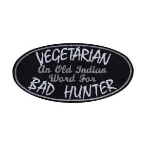 Parche vegetariano para planchar de Bad Hunter Parche_1