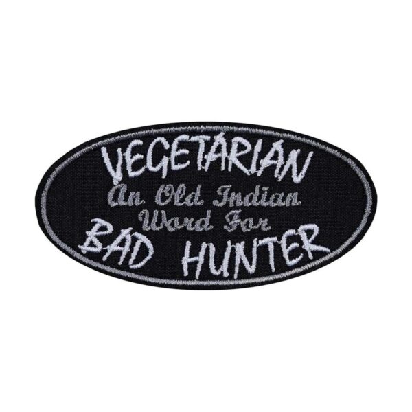 Parche vegetariano para planchar de Bad Hunter Parche_1