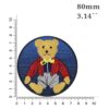Parche para coser de oso de peluche parches coloridos