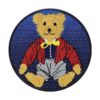 Parche para coser de oso de peluche parches coloridos