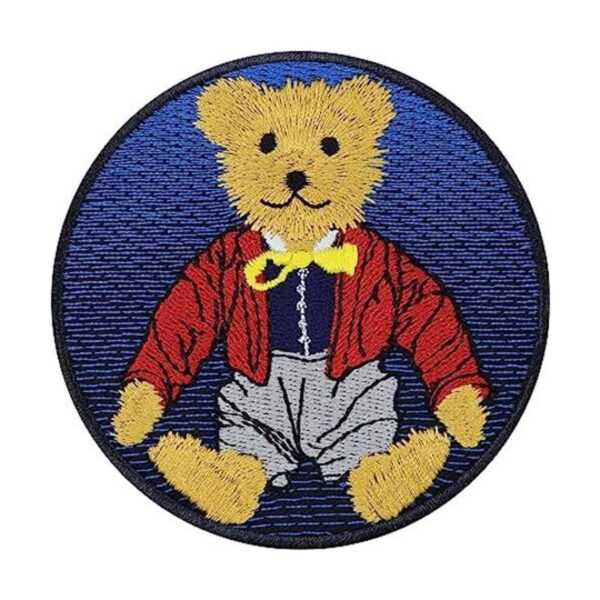 Parche para coser de oso de peluche parches coloridos