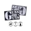 Parche para coser Guns GOD and Guts Parche para planchar_2
