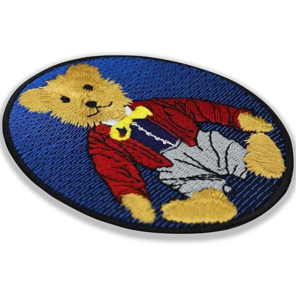 Parche para coser de oso de peluche parches coloridos