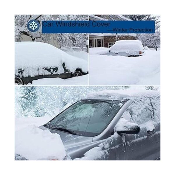 Parasol para parabrisas de automóvil protector de nieve_2