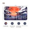 Paramint Blood Moon Torii Gate Stitched MTG Playmat_2