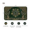 Paramint Emerald Phoenix Stitched MTG Playmat_2