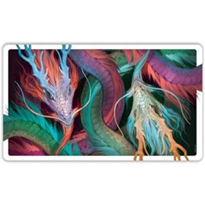Paramint Dragones tallado MTG Playmat de Clint_1