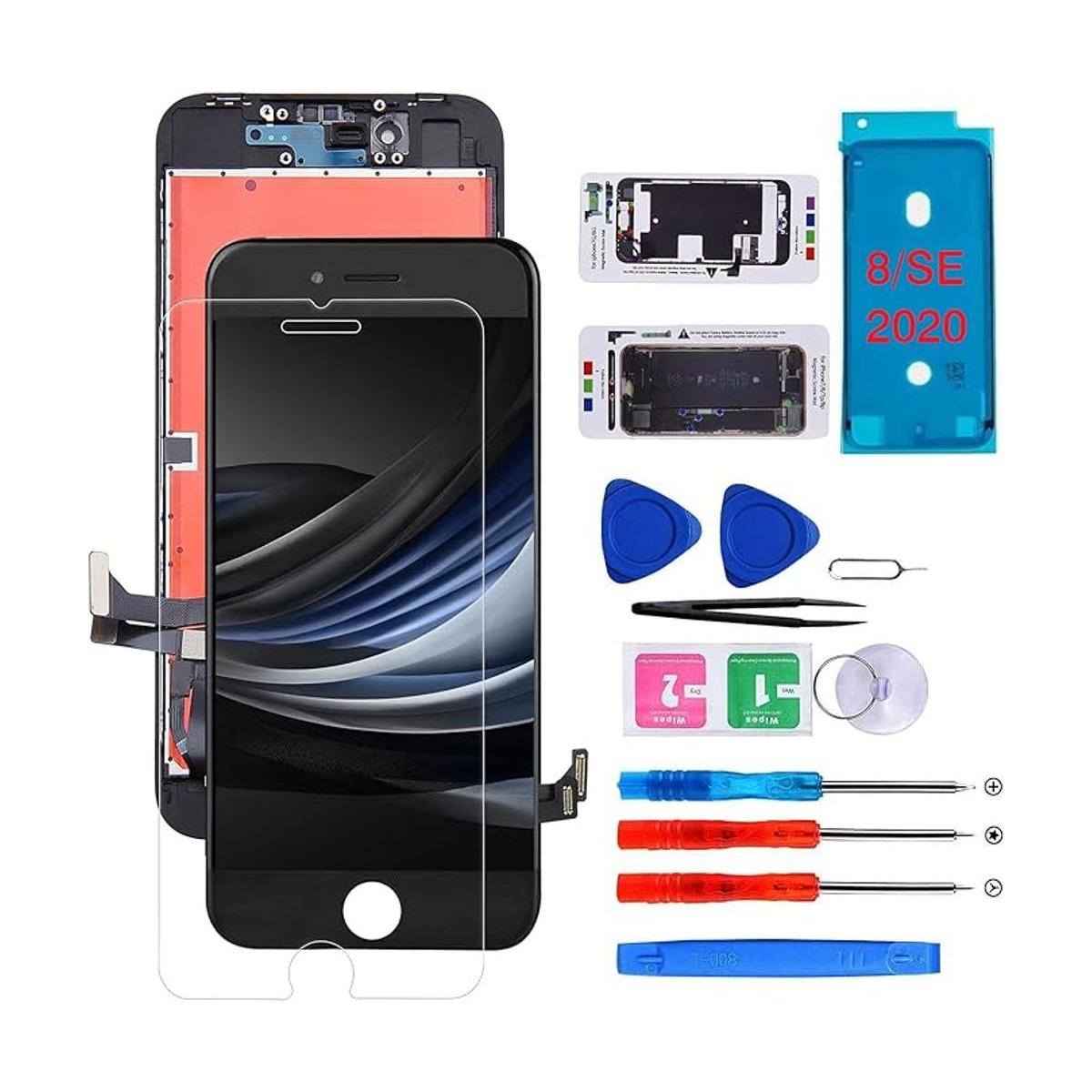 Para iPhone 8SE 2020 Pantalla LCD de repuesto Negro