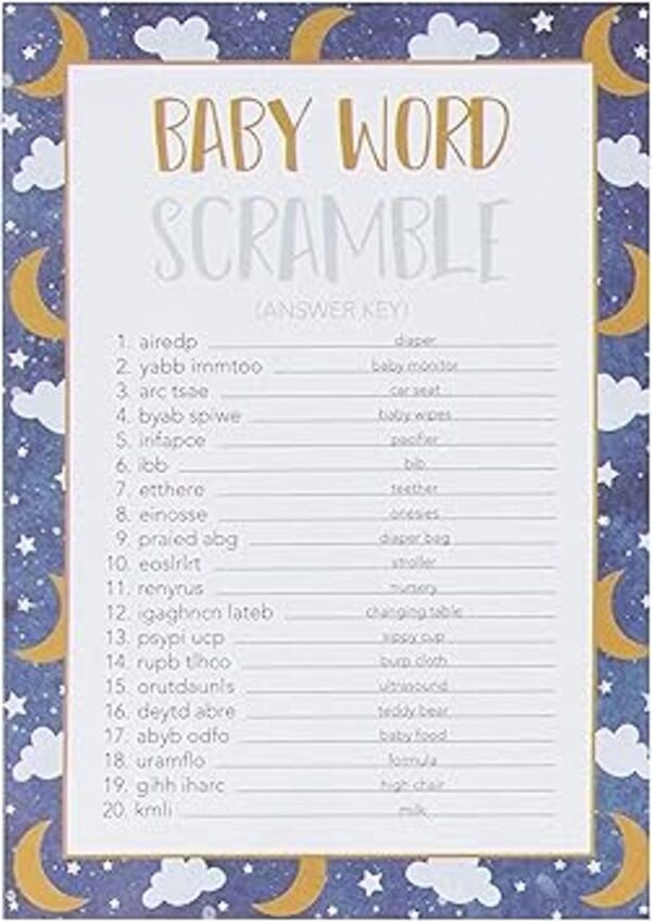 Paquetes de cartas de juego para baby shower juego de 5_5