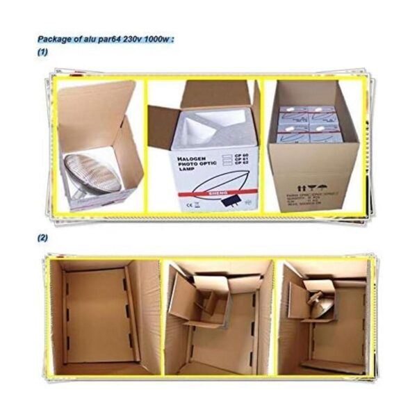 Par64 1000W 120V Color blanco lámpara halógena de escenario_3