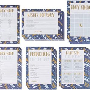 Paquetes de cartas de juego para baby shower juego de 5_1