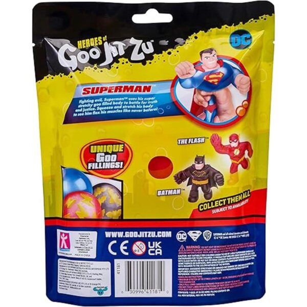 Paquete de superhéroes de DC de Goo Jit Zu Batman de 4.5_5