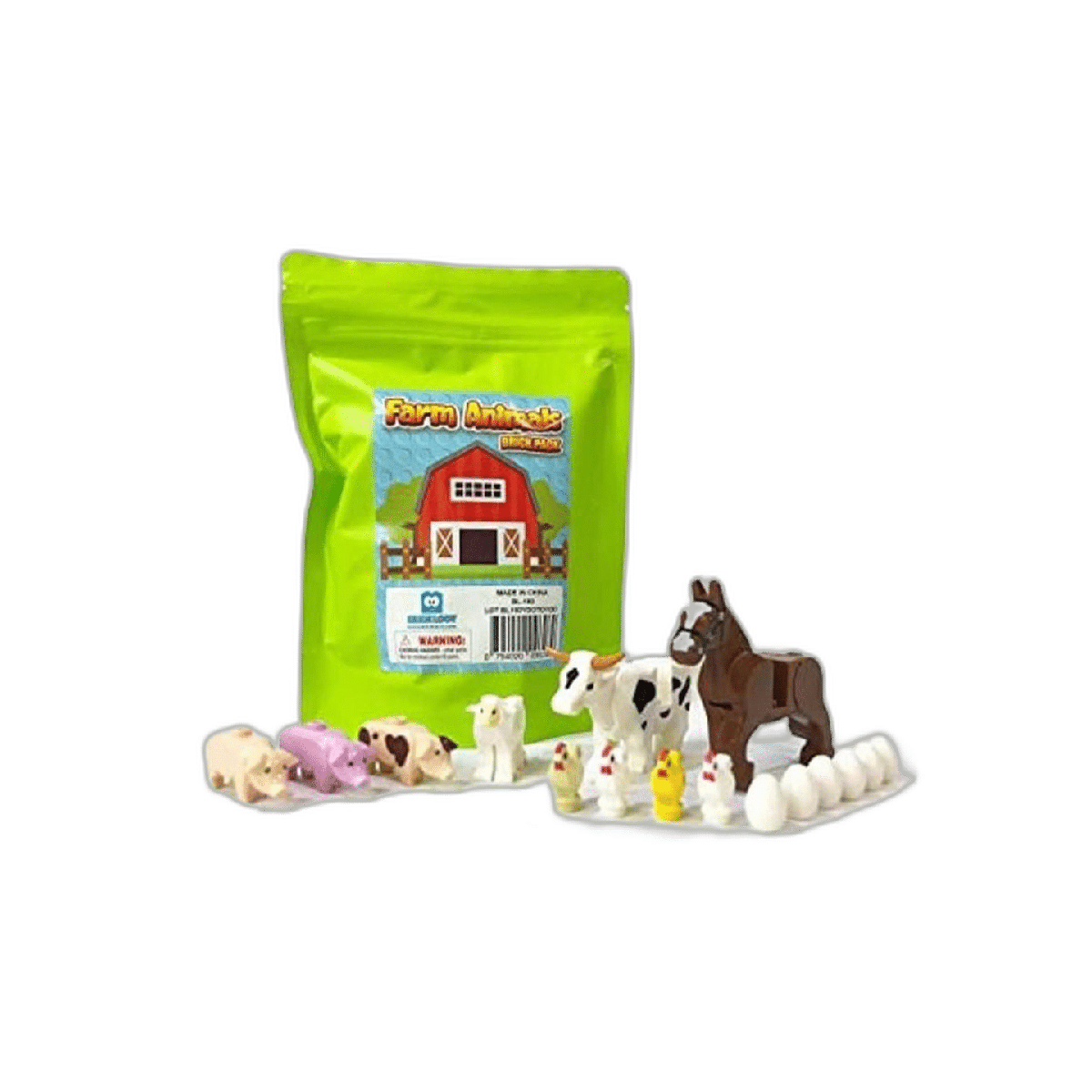 Paquete de bolsas de polietileno de juguete para animales