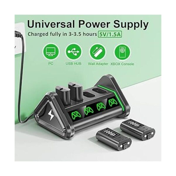 Paquete de batería recargable para control Xbox paquete_2