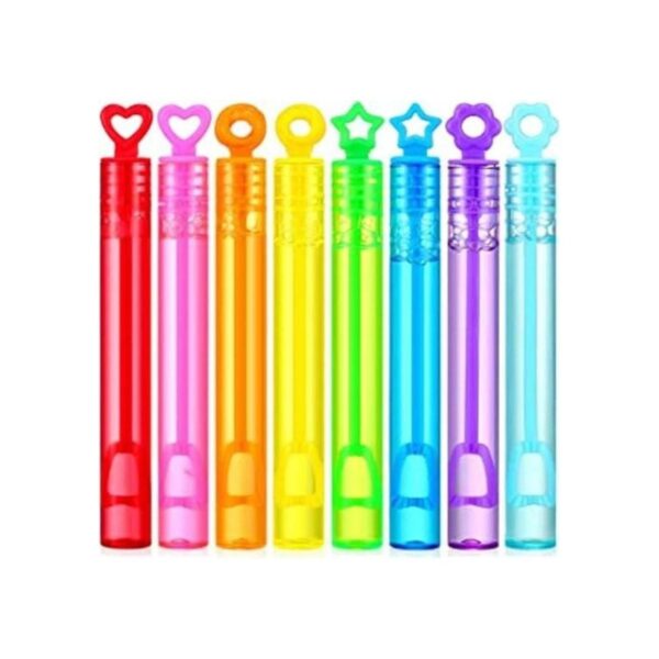 Paquete de 96 varitas de burbujas 8 diseños de mini_1