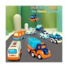 Paquete de 9 juguetes para autos para niños y niñas de 2_4
