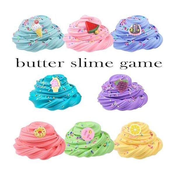 Paquete de 8 unidades de slime de mantequilla perfumada_4