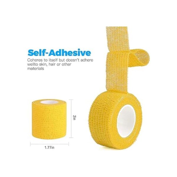 Paquete de 8 vendajes autoadhesivos de 2 x 5 yardas_2