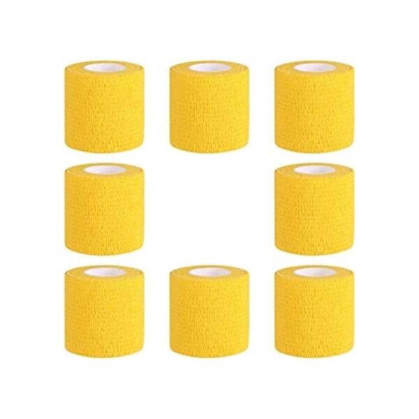 Paquete de 8 vendajes autoadhesivos de 2 x 5 yardas_1