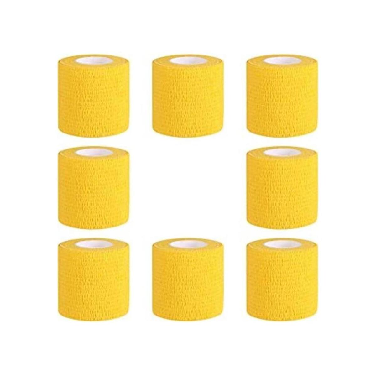 Paquete de 8 vendajes autoadhesivos de 2 x 5 yardas