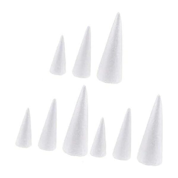 Paquete de 9 materiales de espuma de cono de espuma cono_1