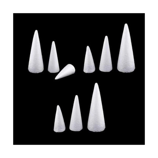 Paquete de 9 materiales de espuma de cono de espuma cono_5