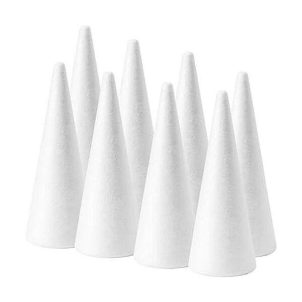 Paquete de 8 conos de espuma 4 x 9.7 pulgadas espuma en