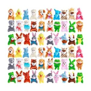 Paquete de 60 mini animales de peluche de 30 estilos a