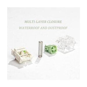 Paquete de 65 interruptores Kailh Box Switch Jade RGB SMD