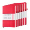 Paquete de 7 cuadernos forrados de piel sintética de tapa_1