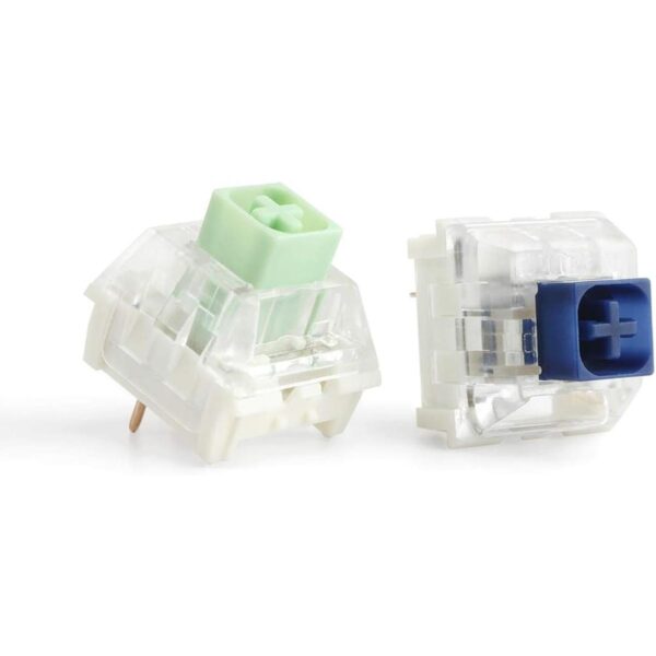 Paquete de 65 interruptores Kailh Box Switch Jade RGB SMD