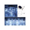 Paquete de 6 luces solares para tarros de masón 20 luces