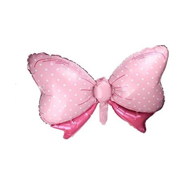 Paquete de 6 globos de papel de color rosa con diseño de_2