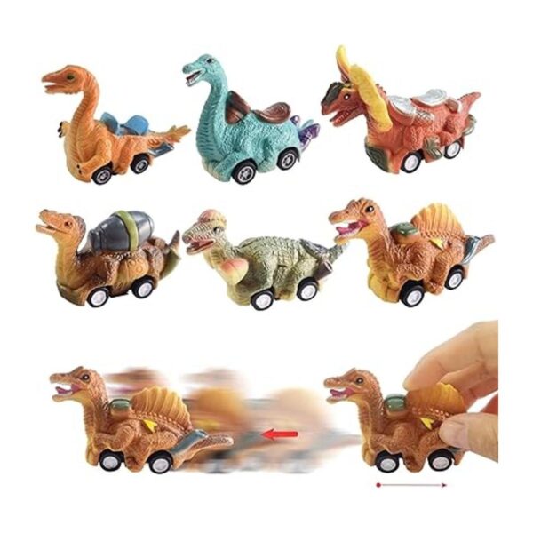 Paquete de 6 huevos jumbo con dinosaurios para fiestas de_3