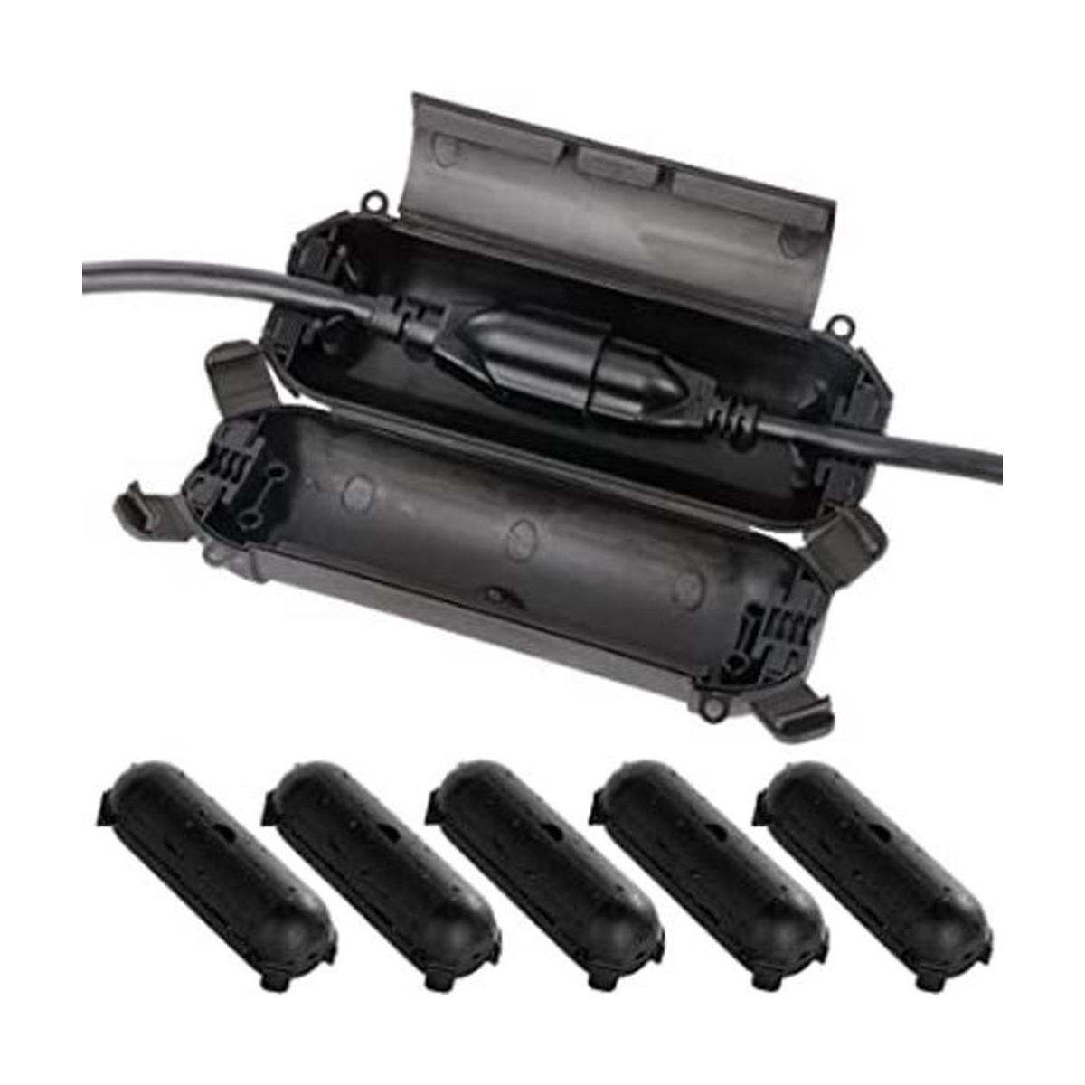 Paquete de 6 fundas de seguridad para cables de extensión