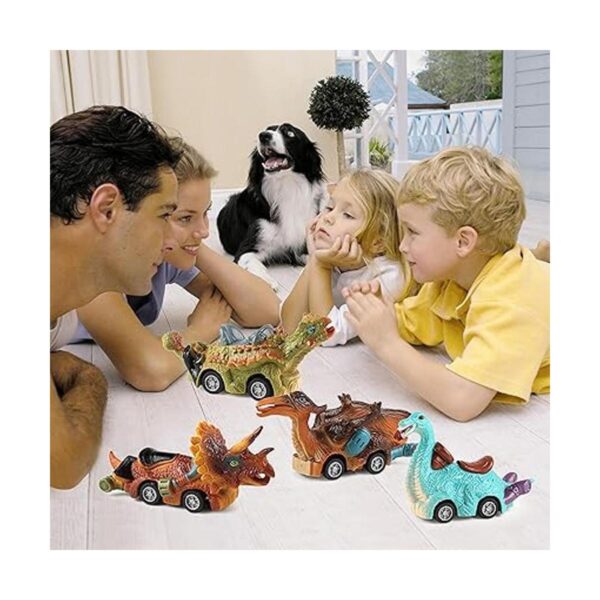 Paquete de 6 huevos jumbo con dinosaurios para fiestas de_6