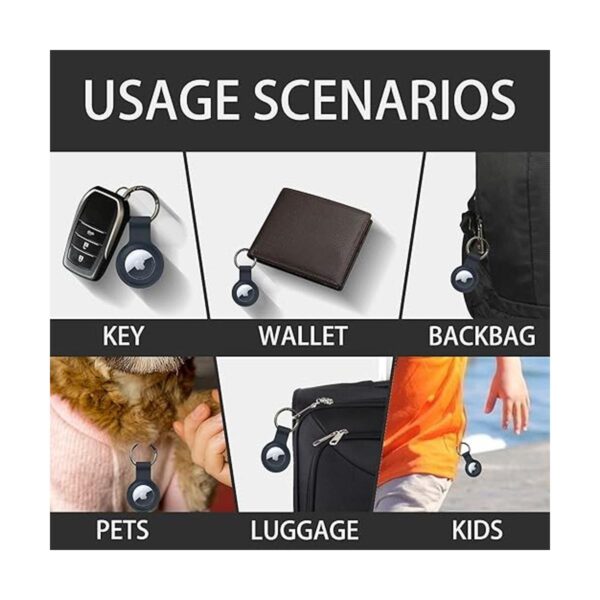 Paquete de 6 fundas AirTag funda protectora Pomogo para_2