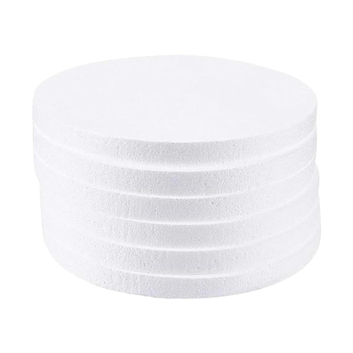 Paquete de 6 círculos de espuma suministros de arte y