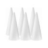 Paquete de 6 conos de espuma para manualidades 3.7 x 11.7