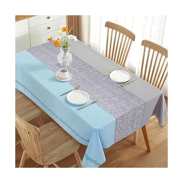 Paquete de 6 caminos de mesa de lentejuelas plateados 12