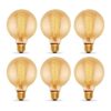 Paquete de 6 bombillas Edison de 60 W G25G80 Globo_1