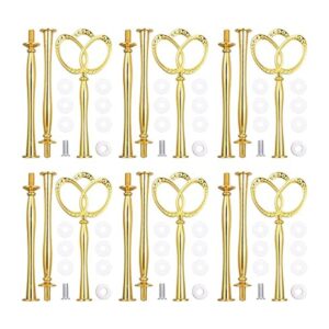 Paquete de 6 accesorios de 3 niveles para cupcakes de 13.6_1