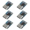 Paquete de 6 MELIFE TipoC USBC PD 12V DC Módulo de_1