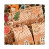 Paquete de 50 mini cajas de dulces y galletas de Navidad