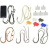 Paquete de 5 cordones universales para teléfono celular_1