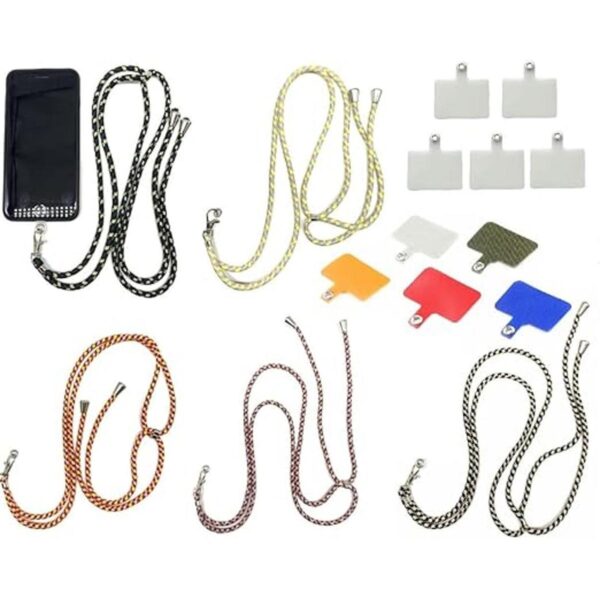 Paquete de 5 cordones universales para teléfono celular_1