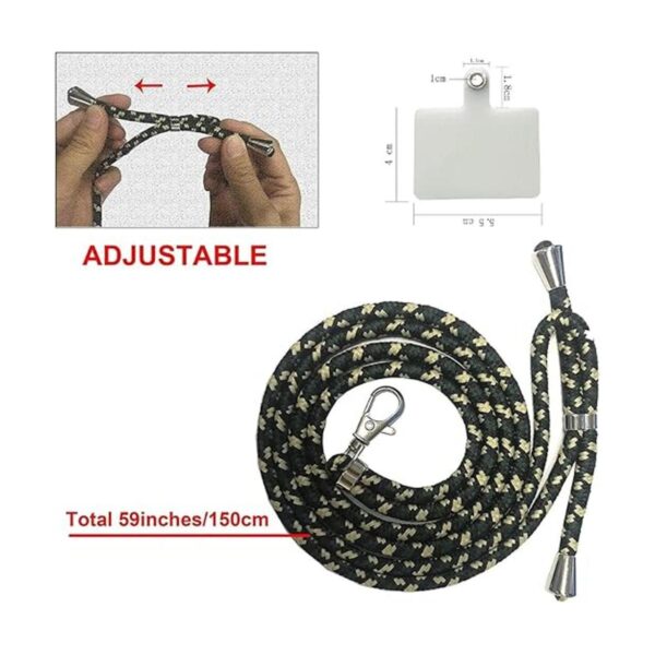 Paquete de 5 cordones universales para teléfono celular_3