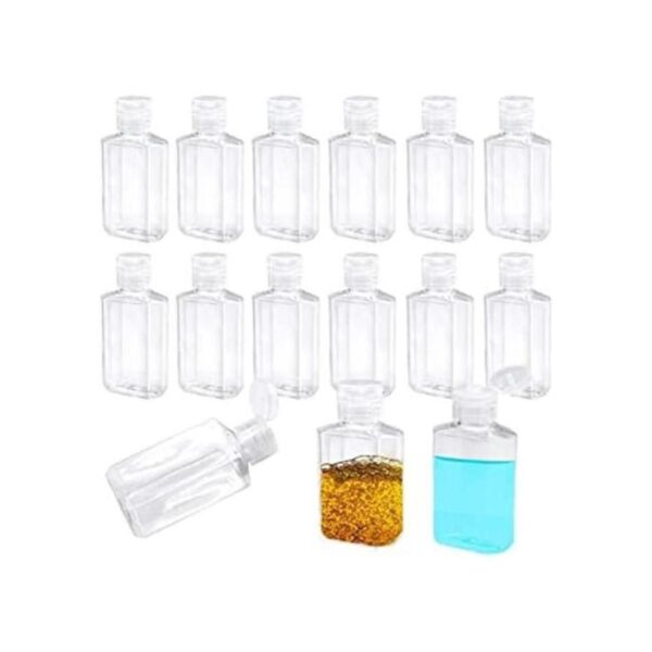 Paquete de 40 botellas de plástico recargables de 2 onzas_1