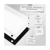 Paquete de 4 tiras magnéticas de papel para cuadernos_3