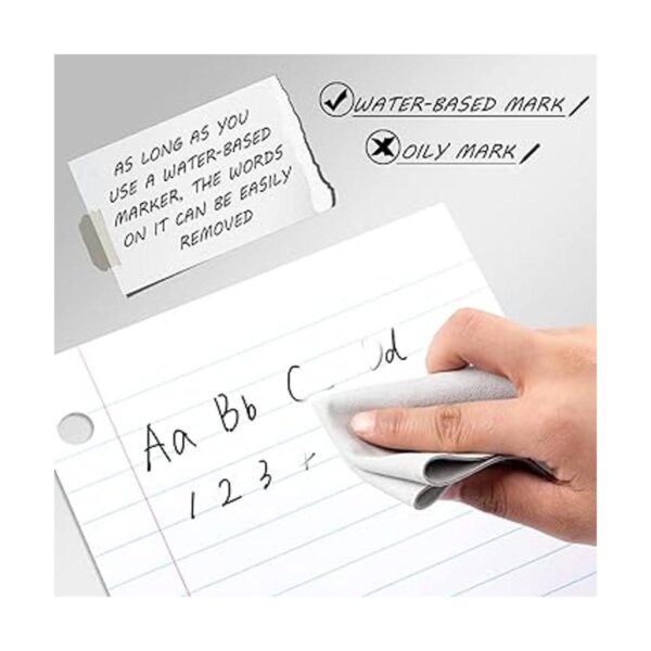 Paquete de 4 tiras magnéticas de papel para cuadernos_2